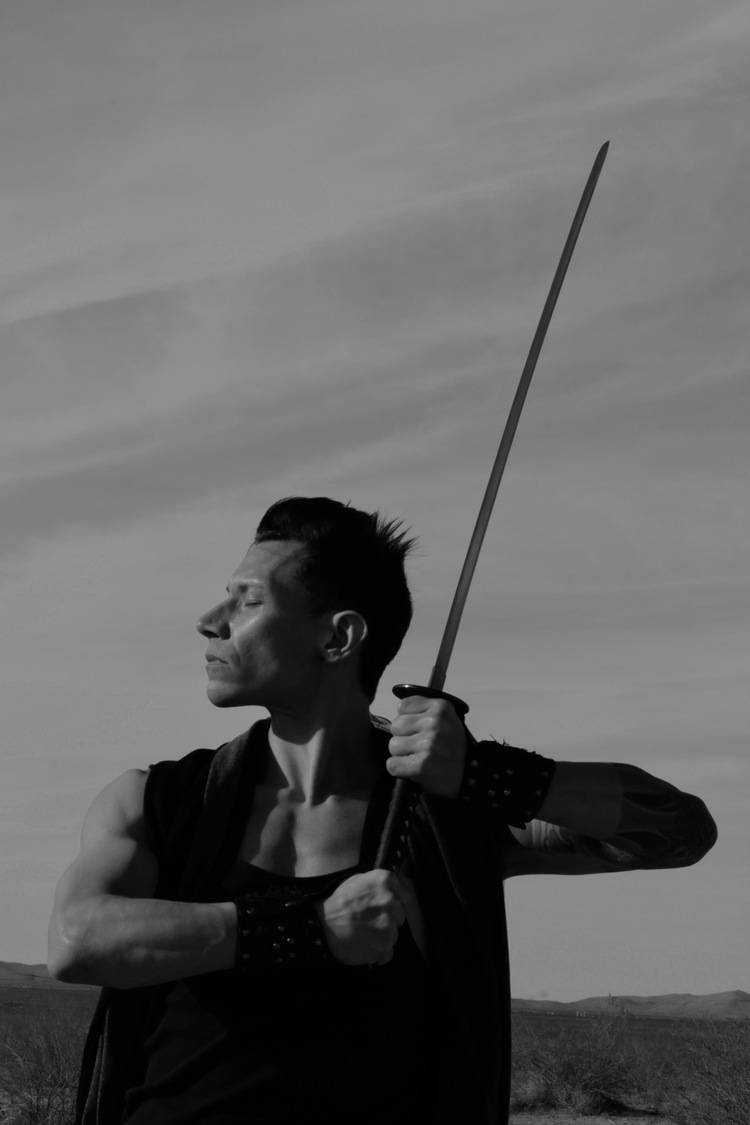 Male model photo shoot of Kung Fu Jordan by AJ Paris