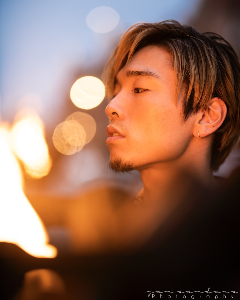 Male model photo shoot of Jon Sanders Photography in Osaka, Japan