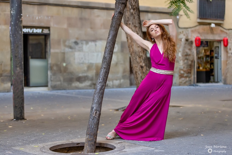 Female model photo shoot of Butterfly Senses in Barcelona