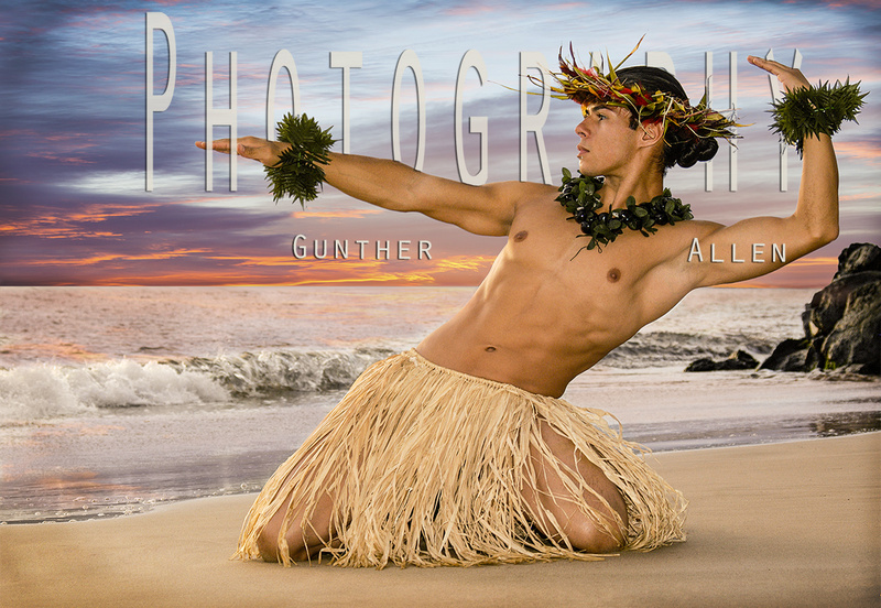 Male model photo shoot of Gunther Allen in Kihei, Maui