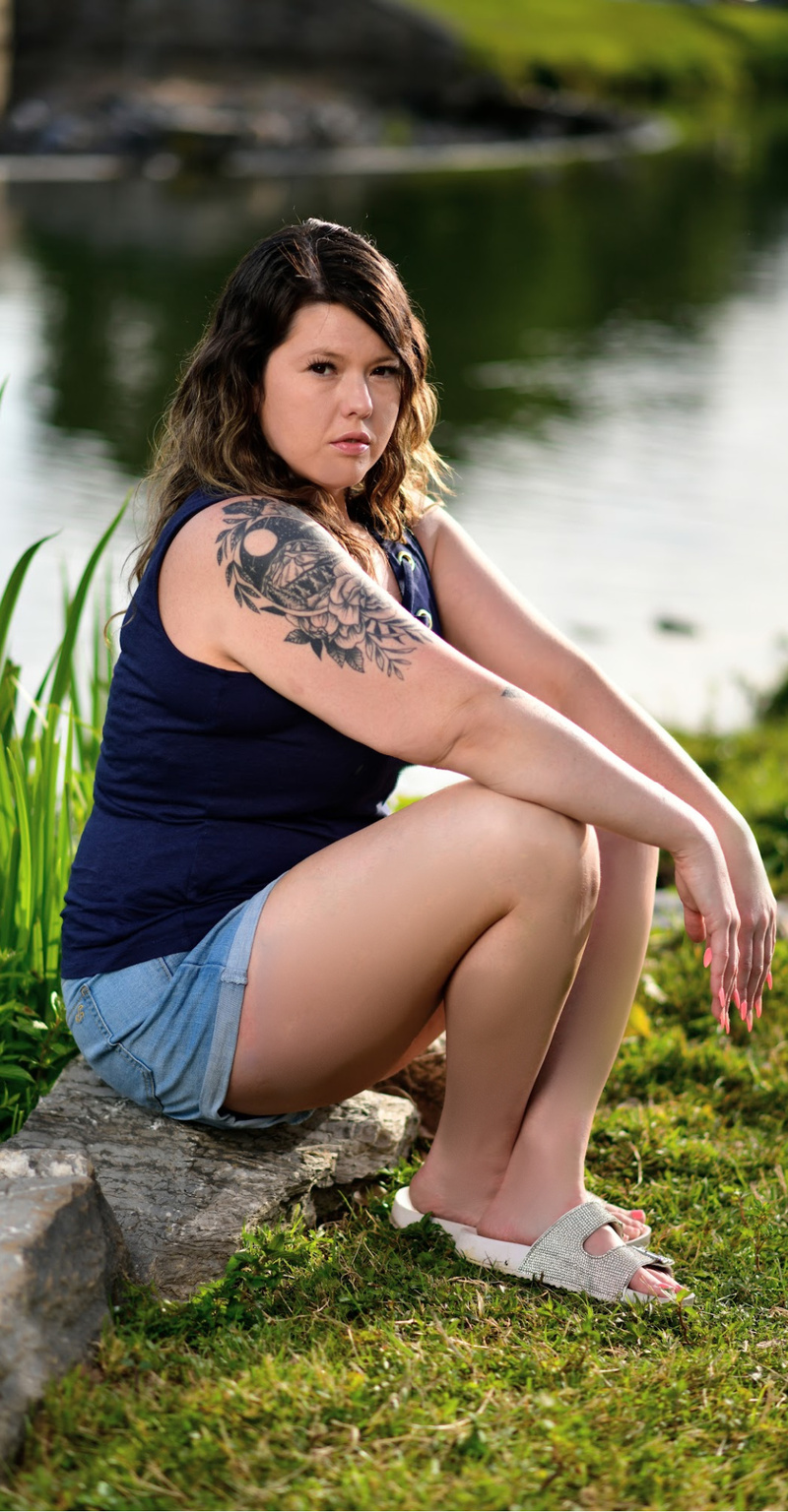 Female model photo shoot of Jade Balentine by chubs photography