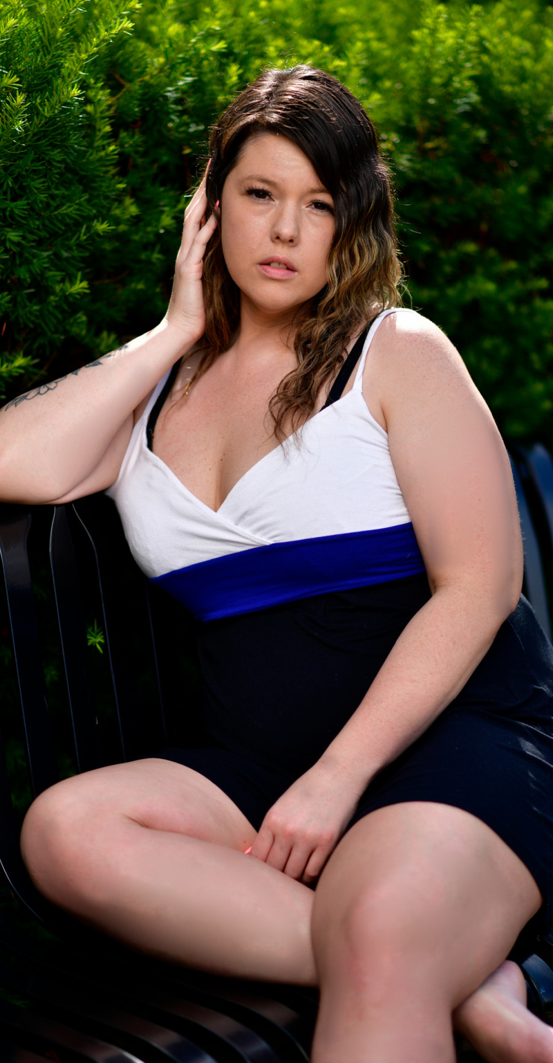 Female model photo shoot of Jade Balentine by chubs photography in Frederick, MD