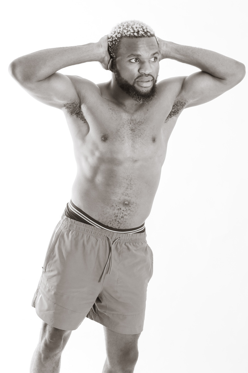 Male model photo shoot of Michael likalu