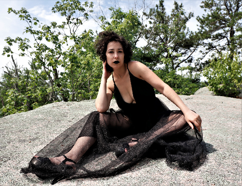 Female model photo shoot of NickiNova in West Greenwich, Rhode Island