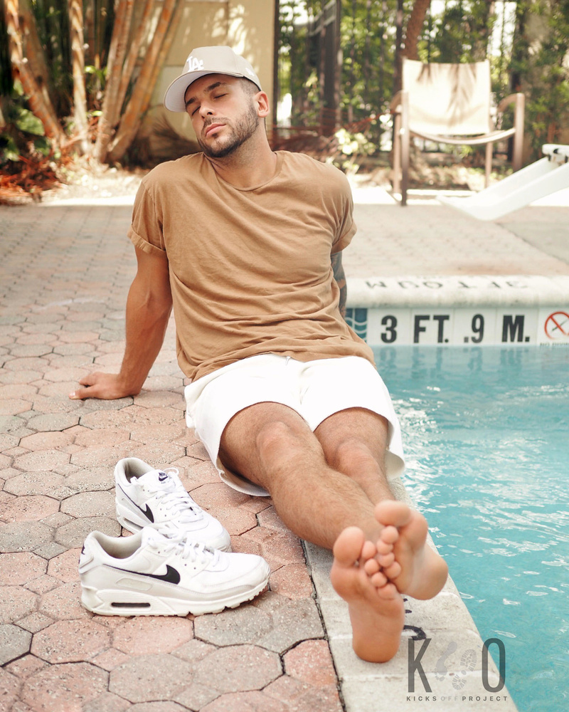 Male model photo shoot of The Kicks Off Project in Miami, FL