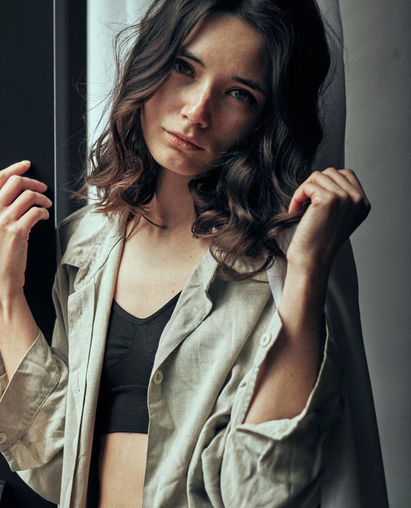 Female model photo shoot of Nastya Tuvakina in Kyiv