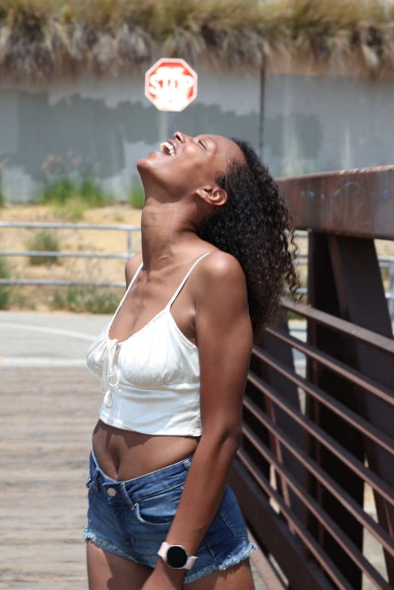 Female model photo shoot of Malaya Hope by BradSharplesPhotography in Orange County CA