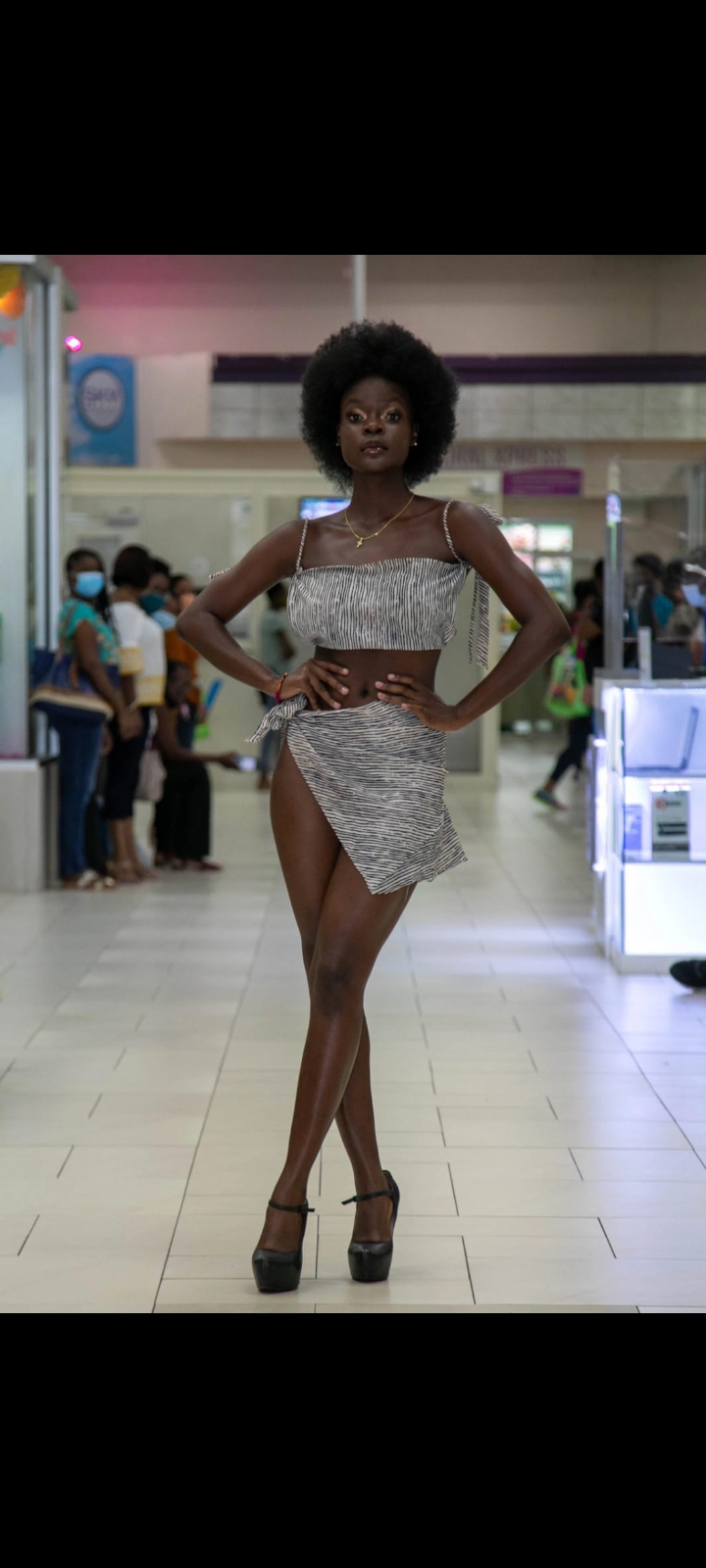 Female model photo shoot of Eboni Forde in Barbados