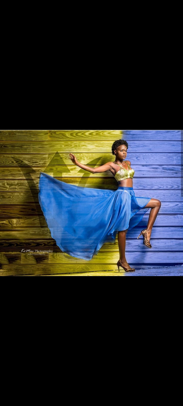 Female model photo shoot of Eboni Forde