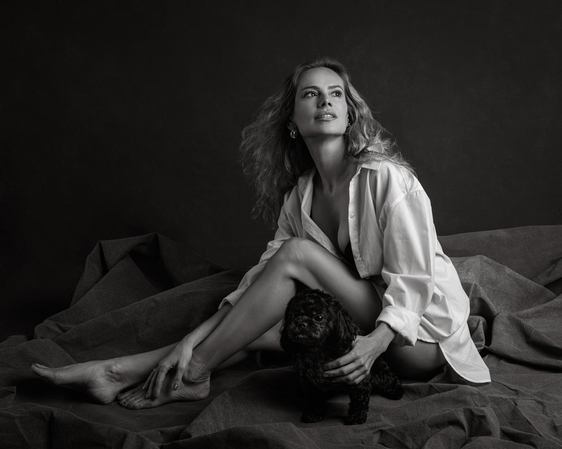 Female model photo shoot of sunny_ziablik in New York