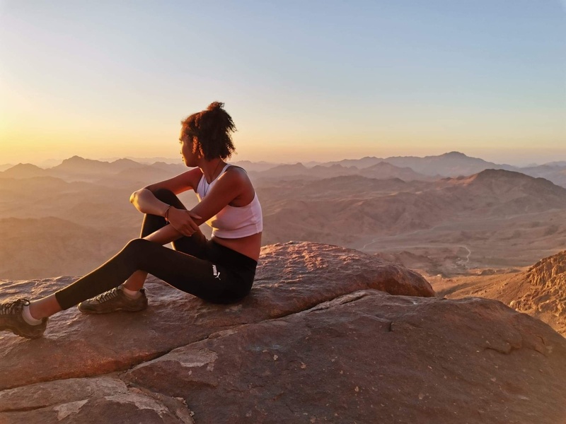Female model photo shoot of Kayleigh A - Model in Mt Sinai, Egypt