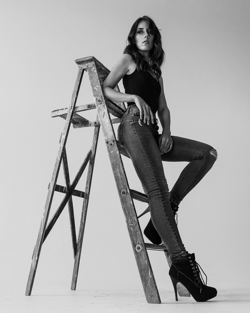 Female model photo shoot of Joanie Sauriol in Montreal