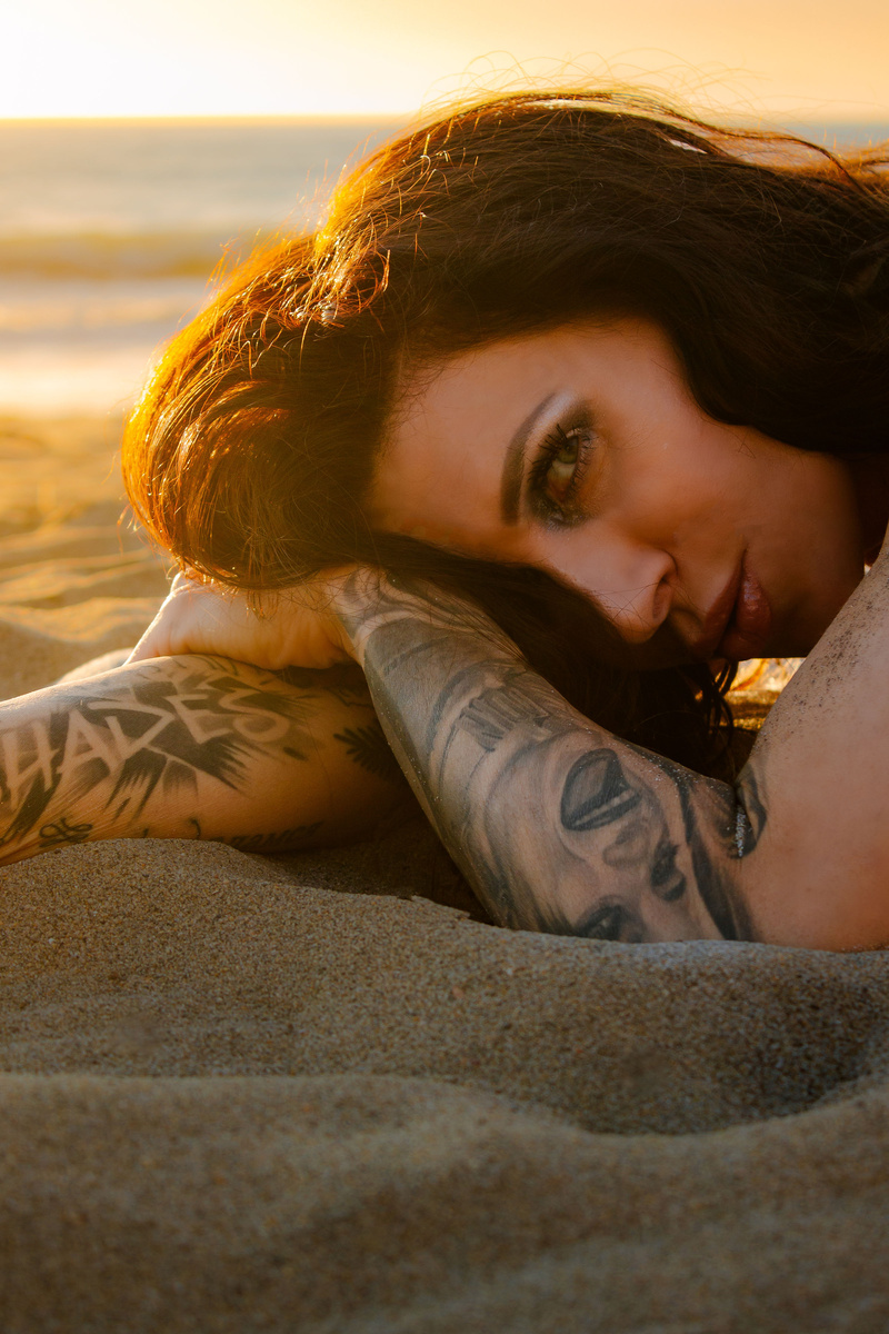 Female model photo shoot of Misha D S by jakebogartz in Rat Beach
