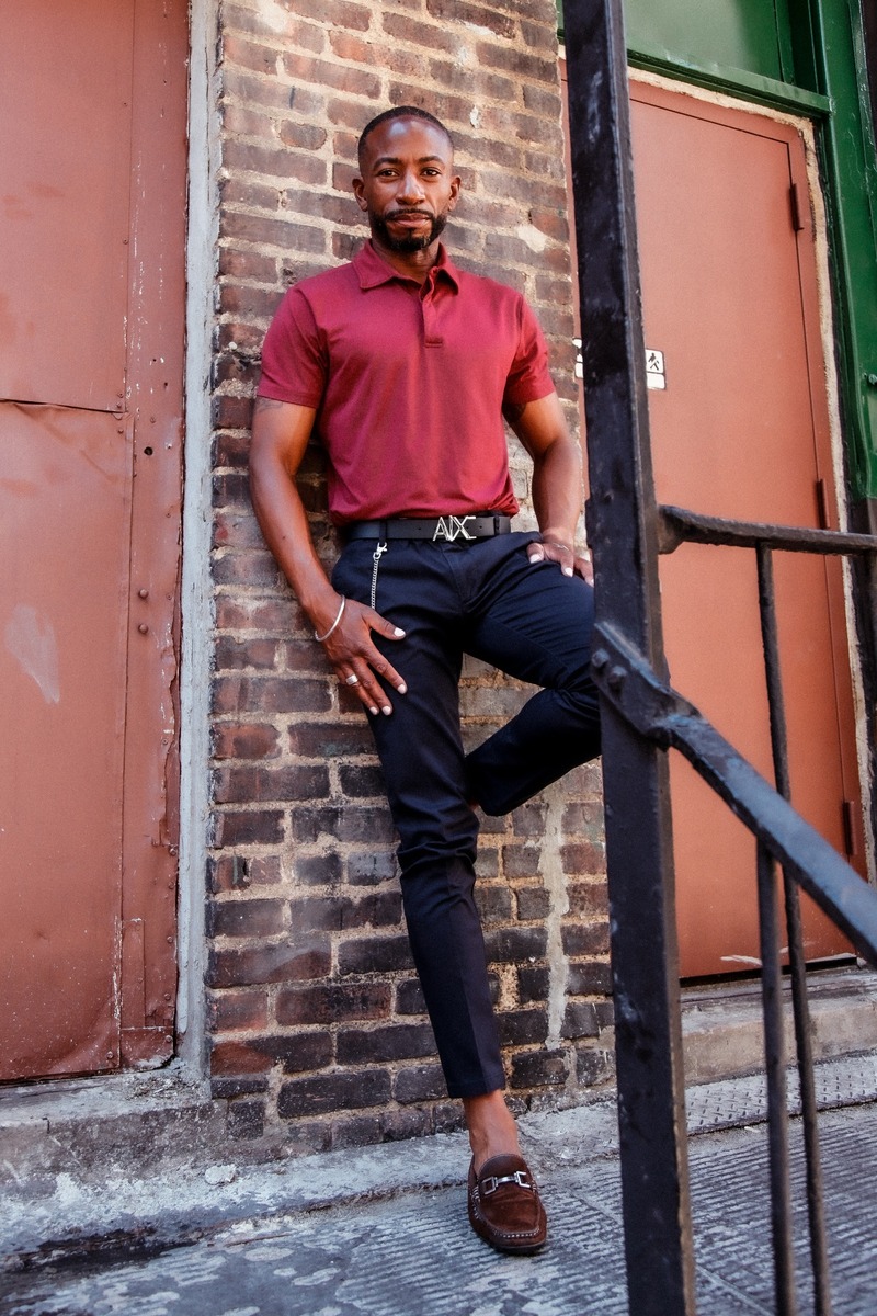 Male model photo shoot of T Kirk in New York City,  NY
