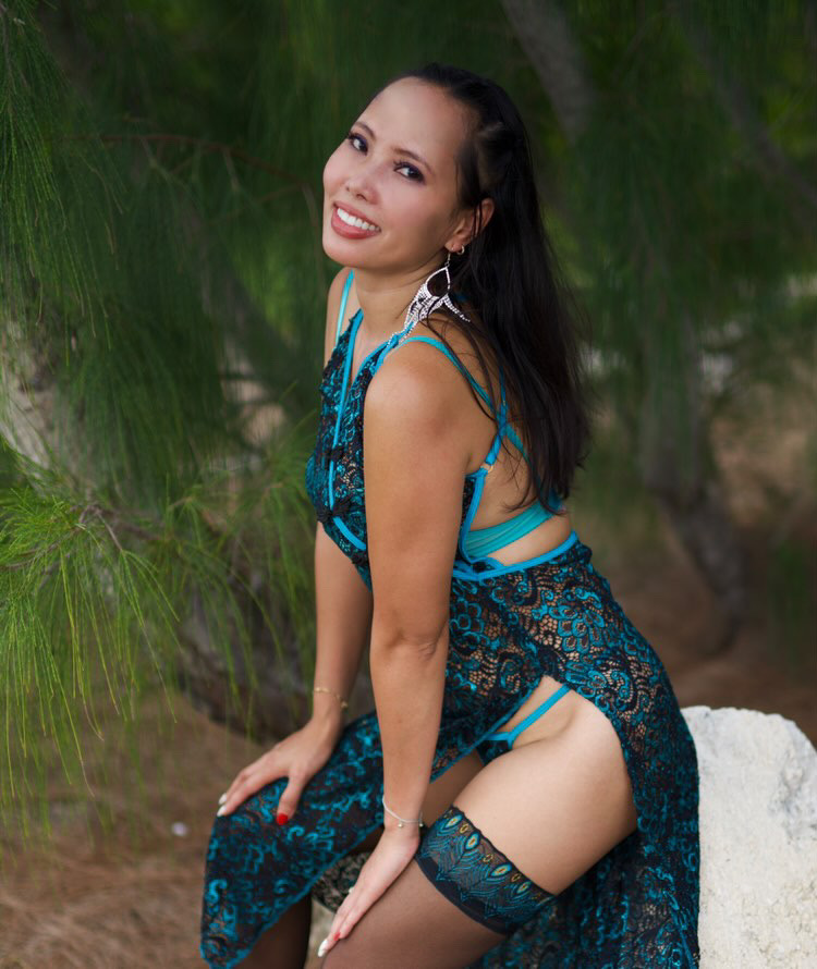 Female model photo shoot of Winter Duyan in Key West