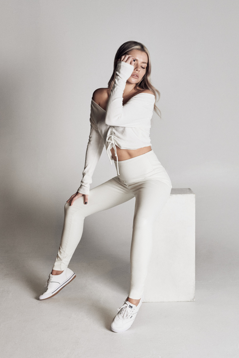 Female model photo shoot of Ash Haze by Slate Editorial