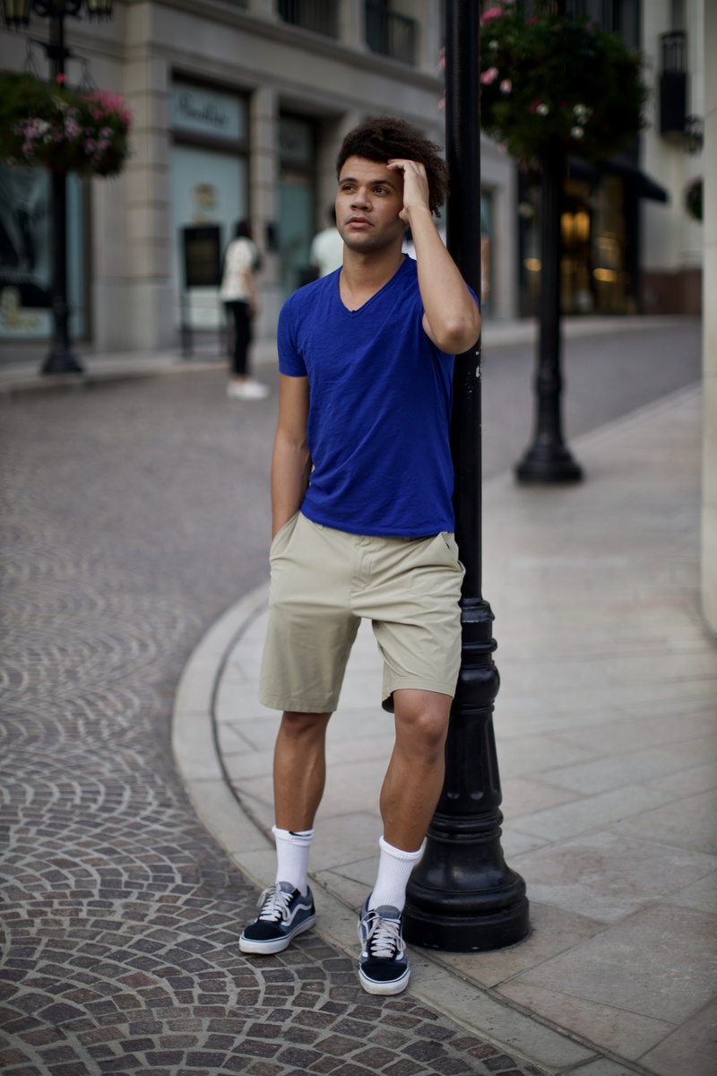 Male model photo shoot of Nikolas James in Beverly Hills, CA