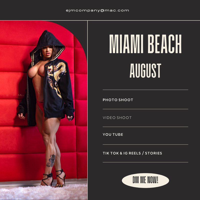 Male model photo shoot of EJM Company in Miami Beach