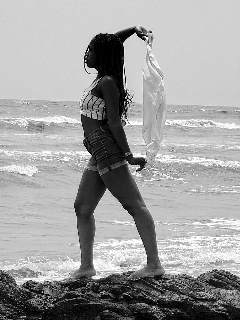 Female model photo shoot of sassyimani in Accra, Ghana