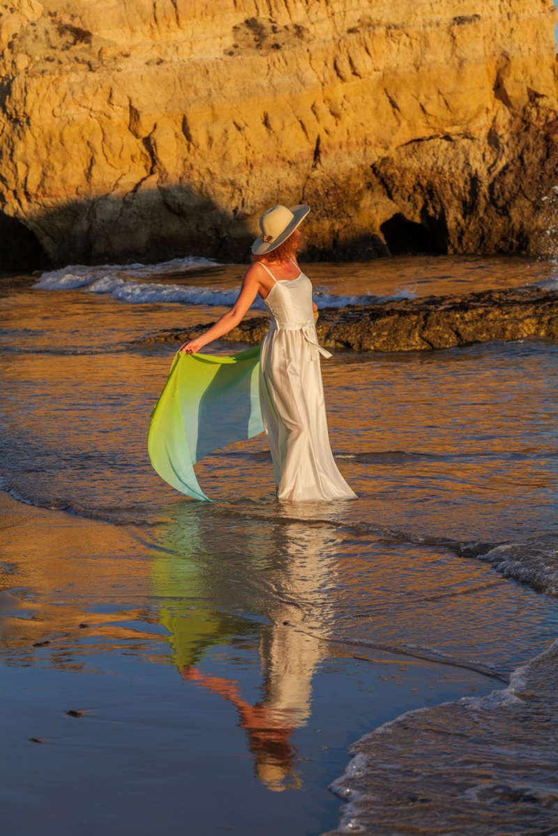 Female model photo shoot of CurlyandBlond by Hans Art Photo in Portimao, Algarve, Portugal