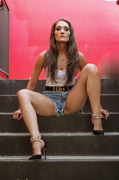 Female model photo shoot of bijoux_xoxo in Mogan Hill, CA