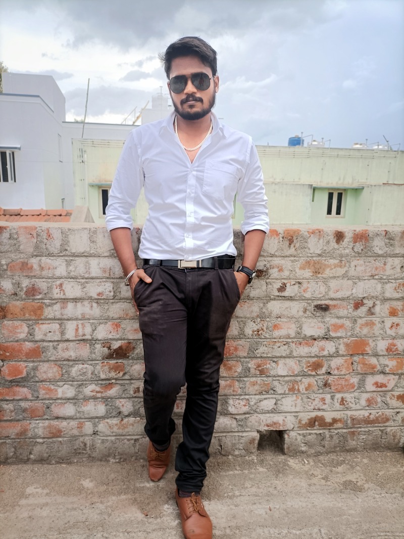 Male model photo shoot of karthick peter in madurai