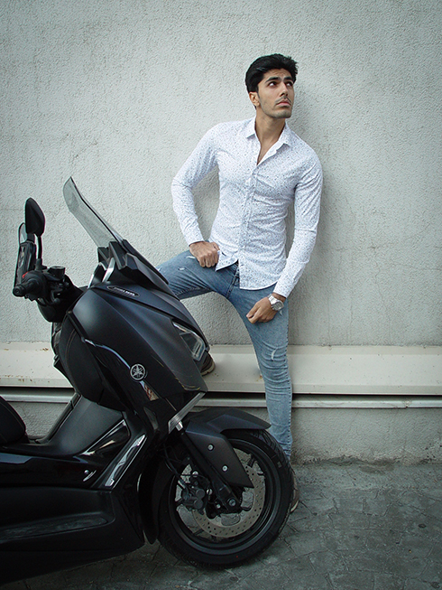Male model photo shoot of AryaANM by Hendrixson Studios in Istanbul, Turkey