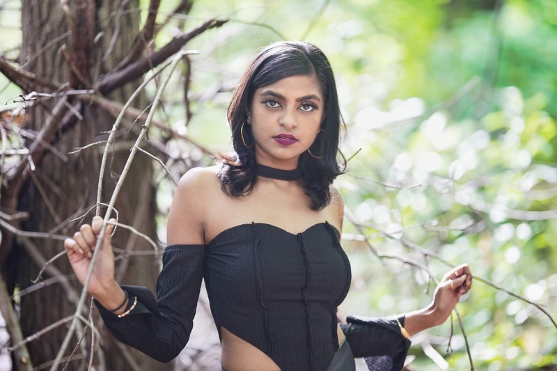 Female model photo shoot of KajalPanday