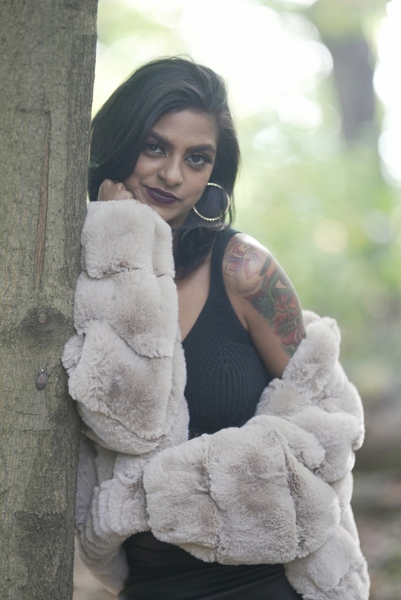 Female model photo shoot of KajalPanday