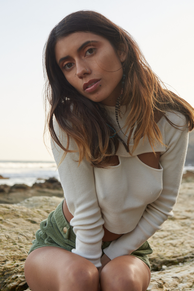 Female model photo shoot of Zoe Fae Forever in Malibu