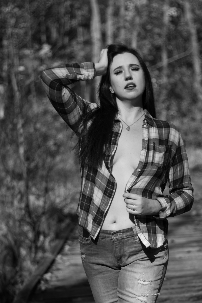 Male and Female model photo shoot of G L Pratt Images and Marissa Sylvester in Busey Woods