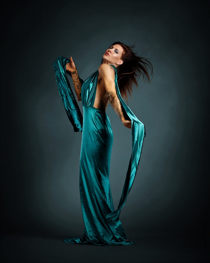 Female model photo shoot of Misha D S by edsger in CA