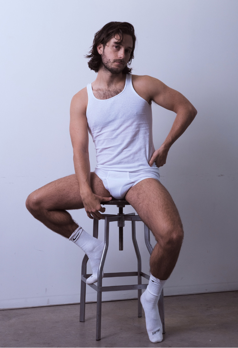 Male model photo shoot of hallow