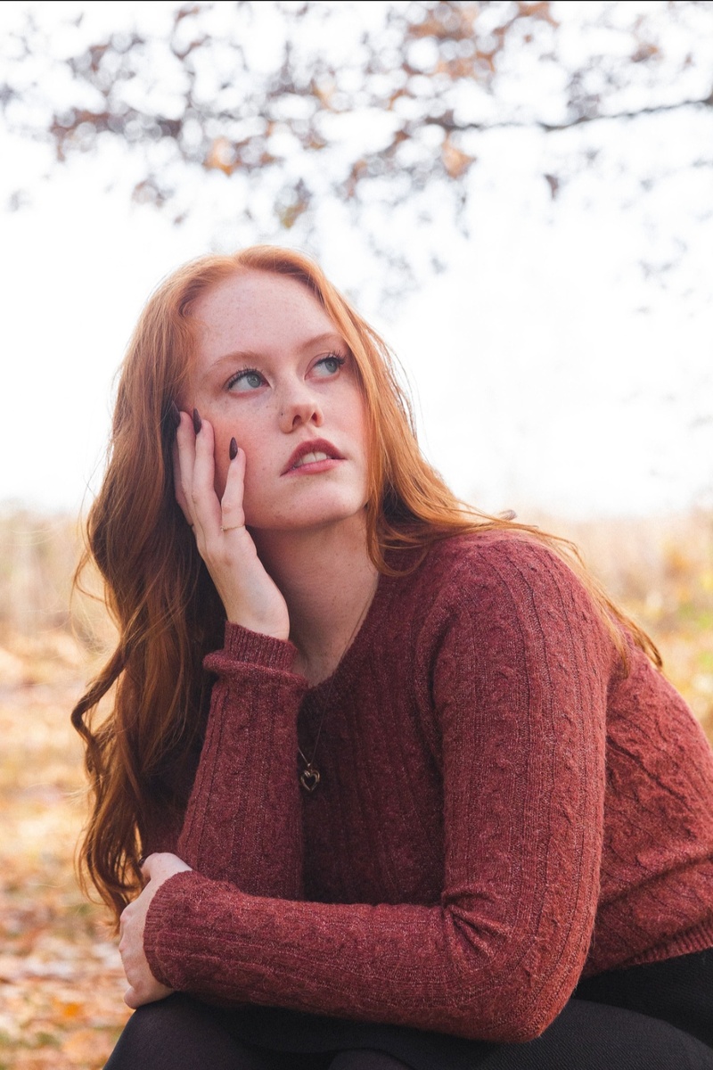 Female model photo shoot of Sydney Dingley in Grass Lake Michigan