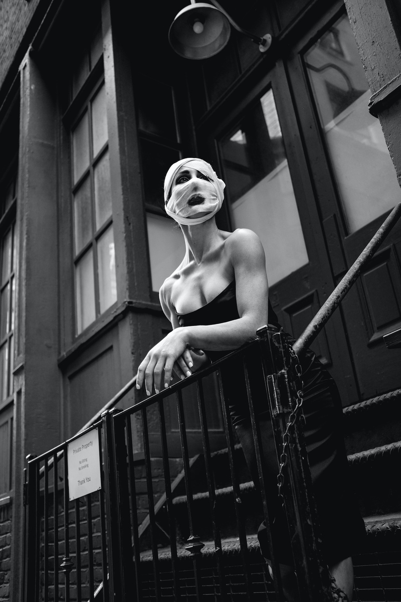 Female model photo shoot of moneychild by rakkan in New York, NY