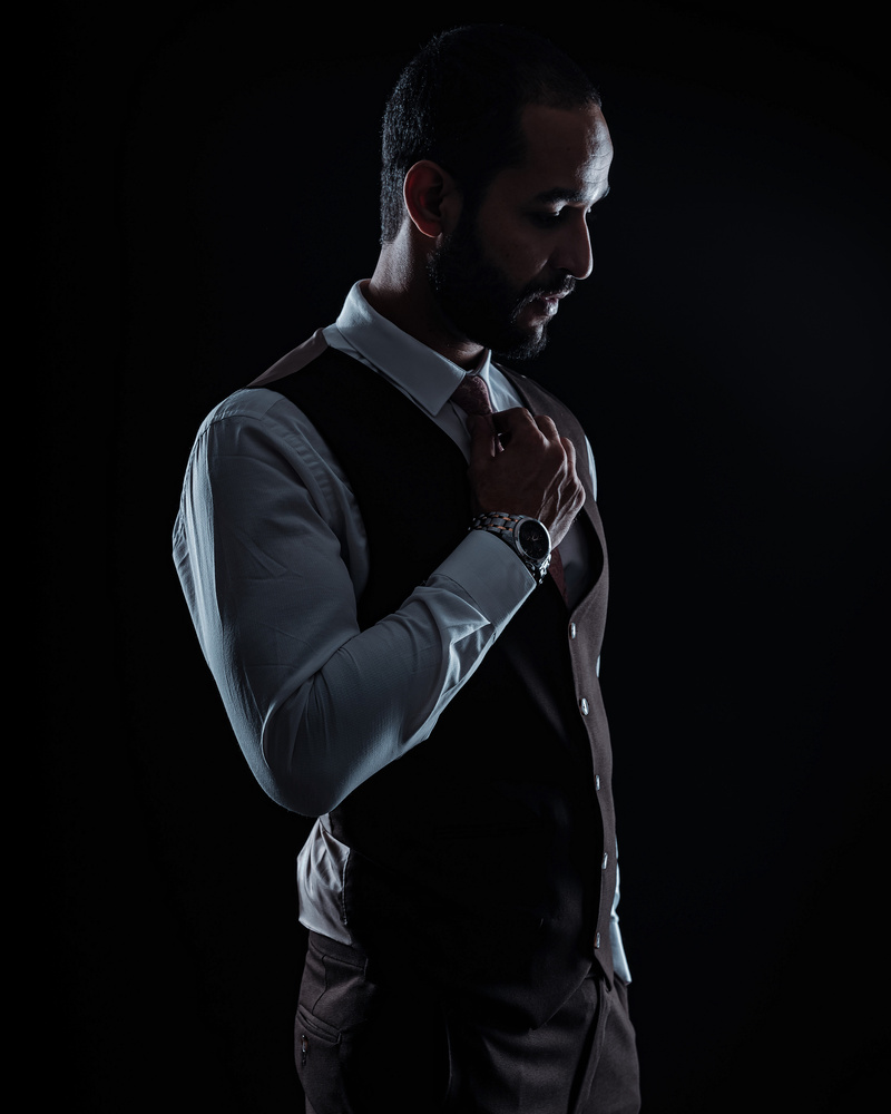 Male model photo shoot of Qatar Portraits