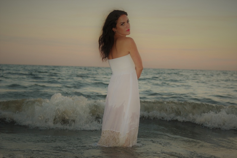 Female model photo shoot of Ladey Pea in Wicklow Beach, ON