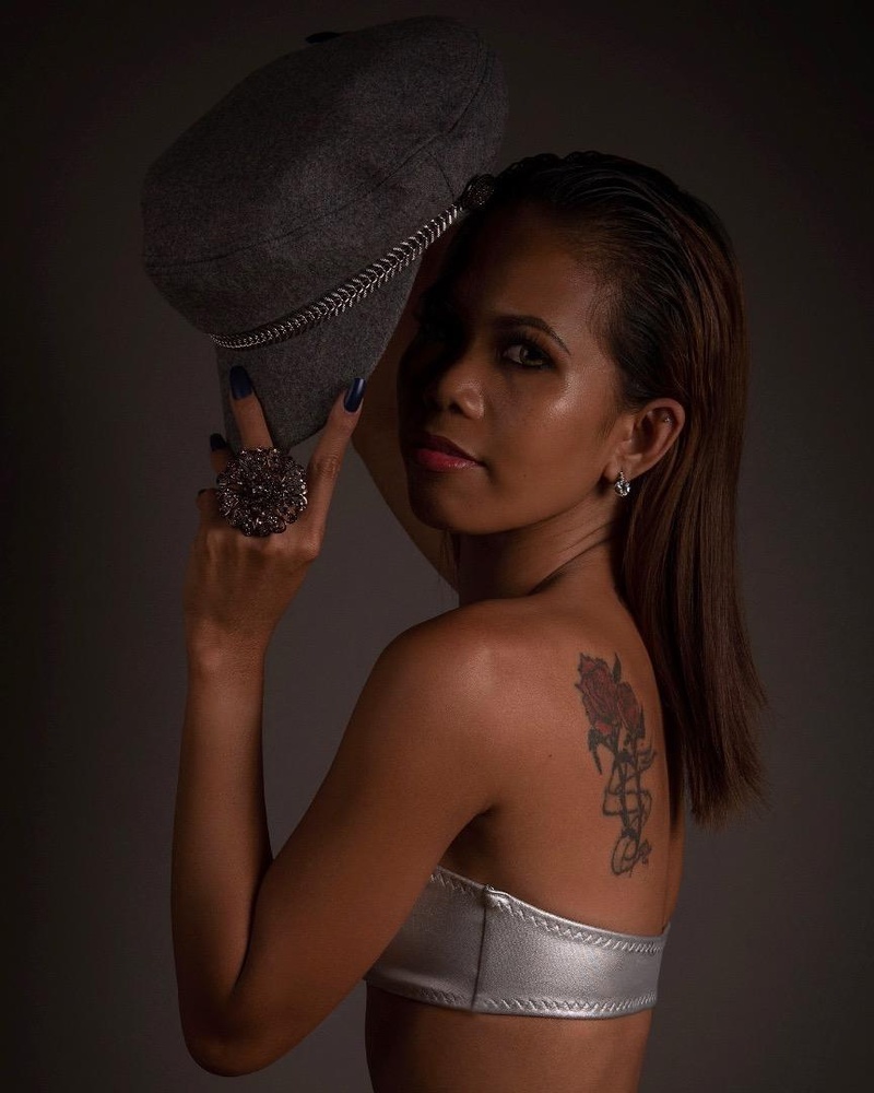 Female model photo shoot of Asian Model Janine by Butch Stein