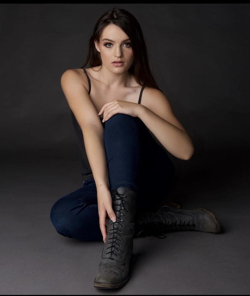 Female model photo shoot of Aim model by Ken Taylor
