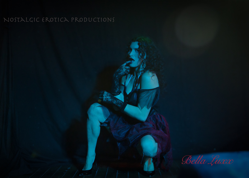 Male and Female model photo shoot of NostalgicEroticaProd and BellaLuxx in Pawtucket RI
