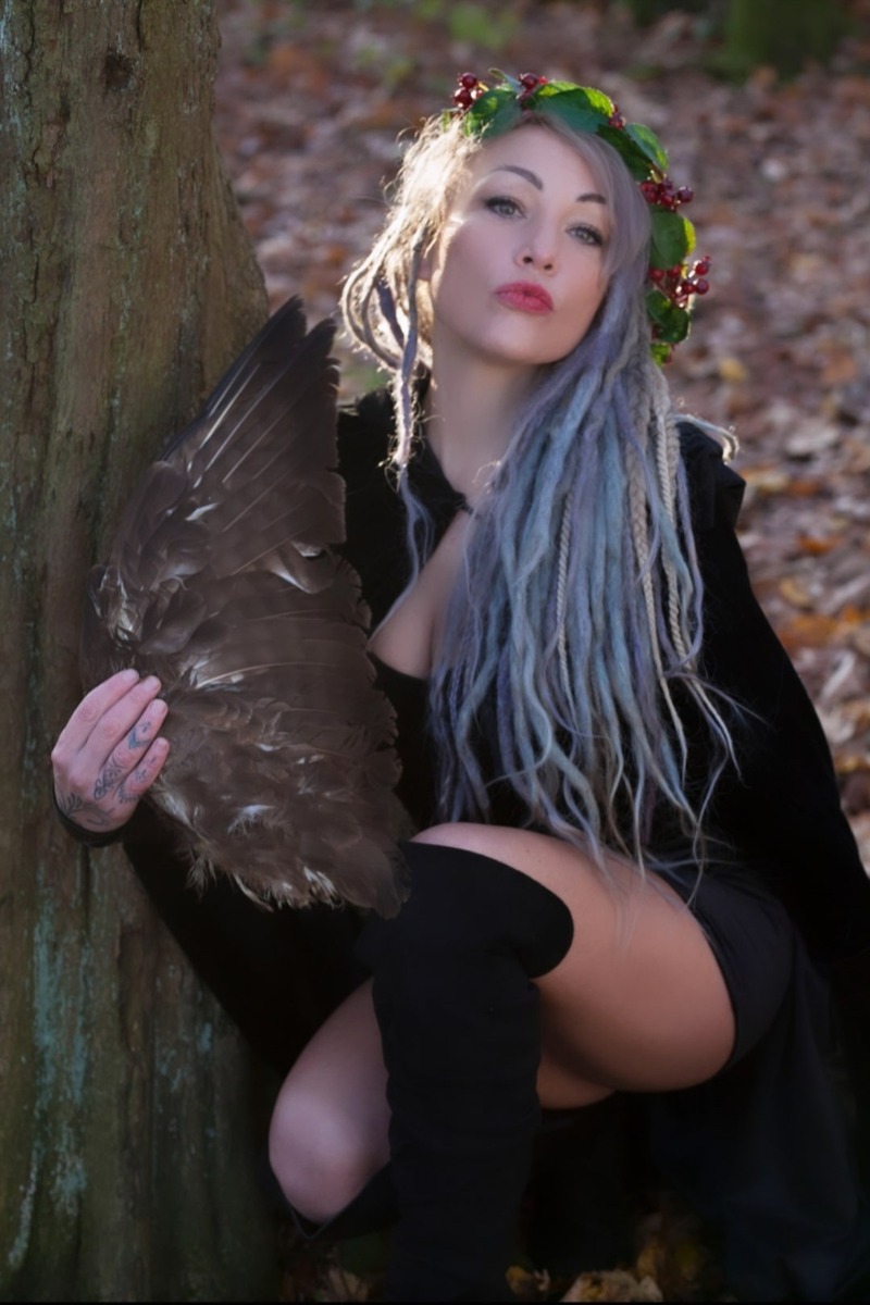 Female model photo shoot of Pixieelvenrose in cheshire