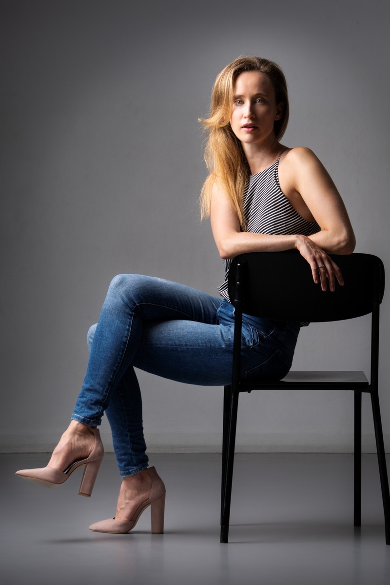 Female model photo shoot of Garance S