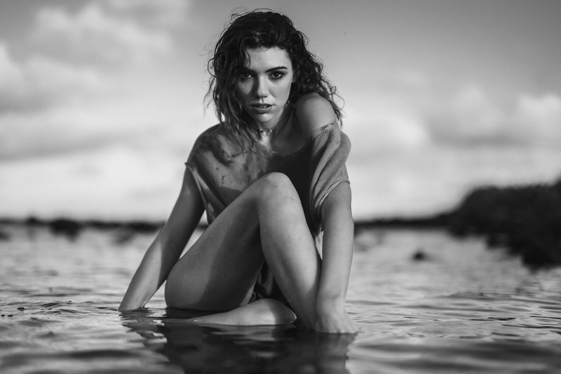 Female model photo shoot of Azura Grace in O'ahu Hawai'i