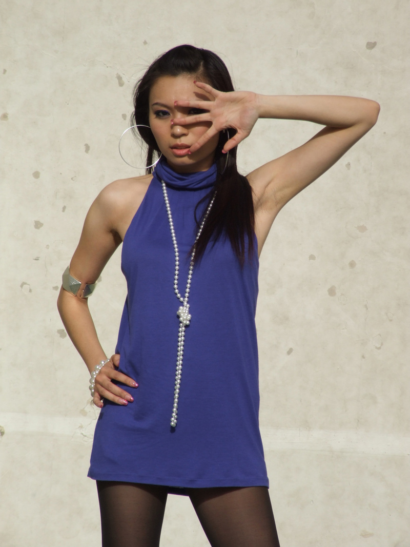 Female model photo shoot of Win Dee by Steve Trapero in Arcadia, California, wardrobe styled by Wardrobe Exchange