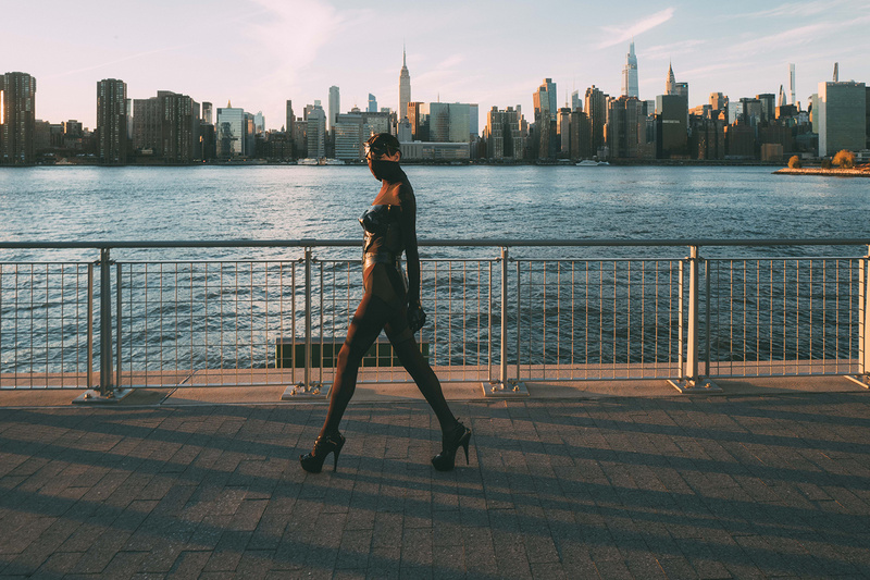 Female model photo shoot of Nevrasthenia in Brooklyn - New York