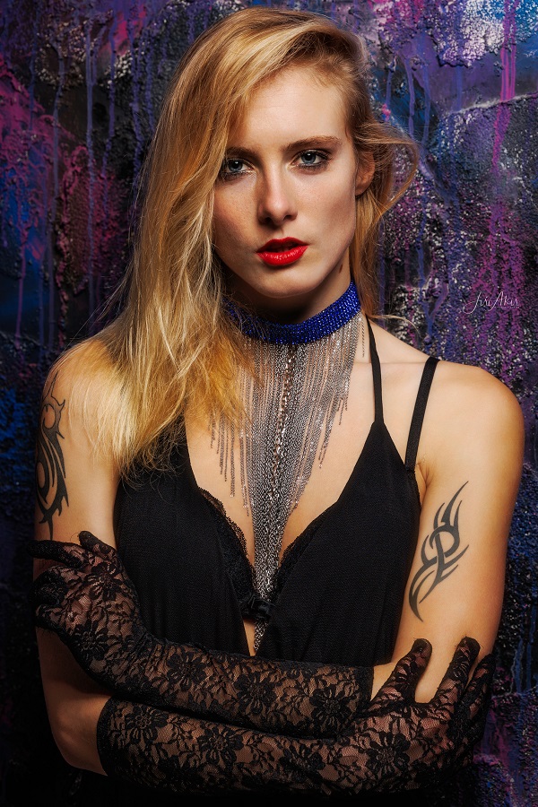 Female model photo shoot of Karolina_Gray