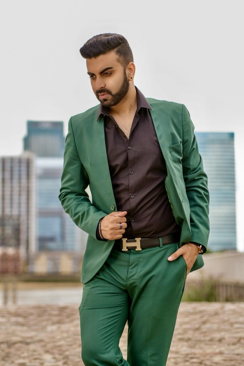 Male model photo shoot of Ali Khan Model