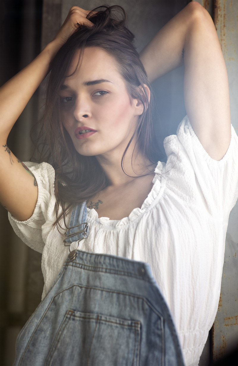 Female model photo shoot of Ayeonna Gabrielle by Douglas Brantley Art