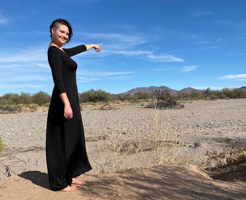 Female model photo shoot of JK productions in Arizona