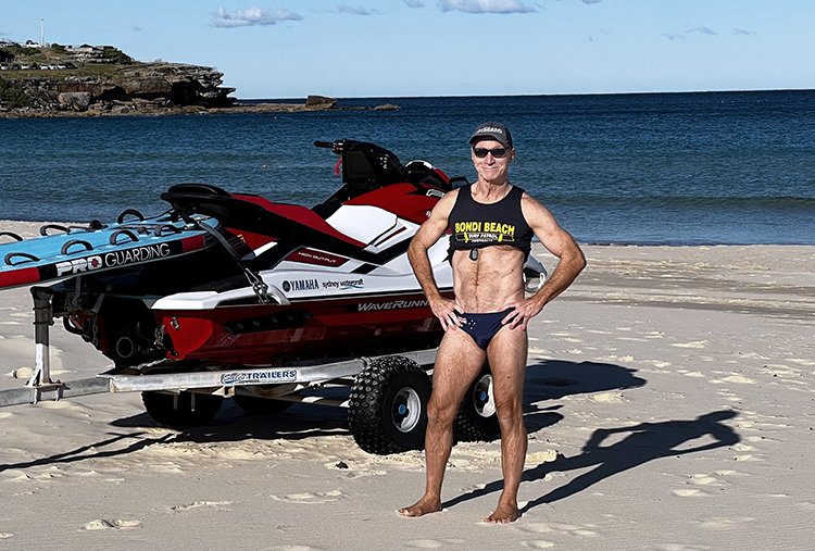 Male model photo shoot of Max Force in Bondi Beach, NSW, Australia